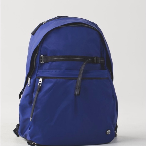 Lululemon pack it up backpack yoga blue large bag